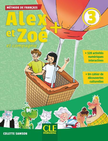 Alex Et Zoé Niveau 3 Livre De Lélève Cd Livre - 