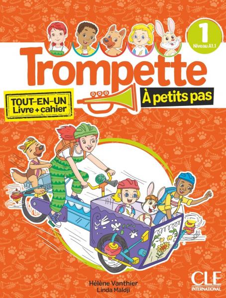 Trompette à petits pas 1 - Niveau A1.1 - Livre de l'élève + Cahier d'activités + Audio téléchargeable en ligne 